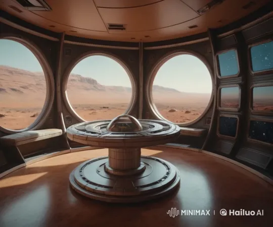Space Station Crew Faces Martian Creature Attack – AI Generated Video | Hailuo AI