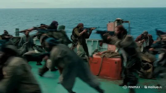 Captain Phillips Begins with Intense Hijacking Scene – AI Generated Video | Hailuo AI