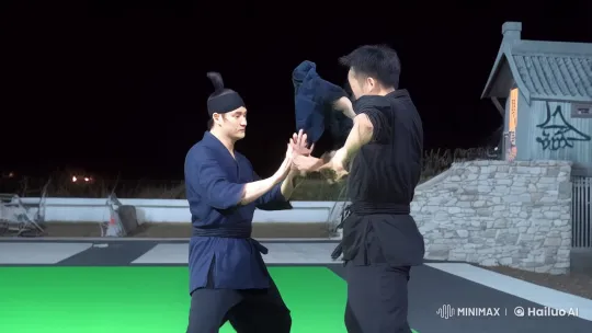Martial Arts, Acrobatics, and Rivalry in Combat – AI Generated Video | Hailuo AI