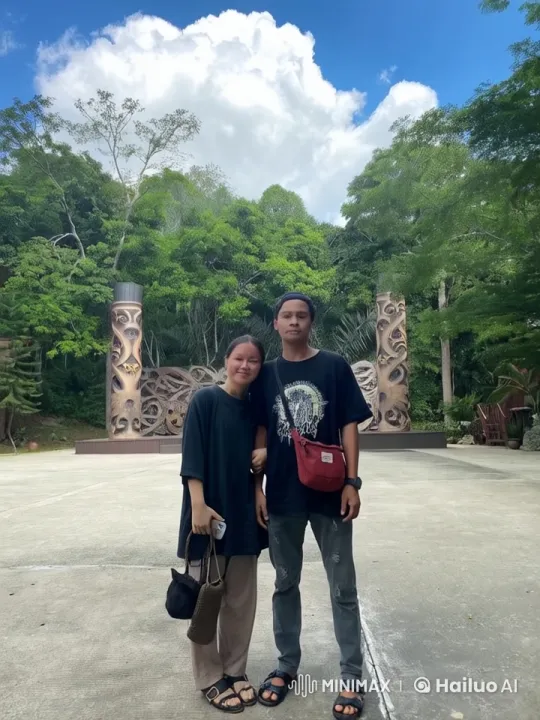 Couple Performs Synchronized Kungfu in Lush Setting – AI Generated Video | Hailuo AI