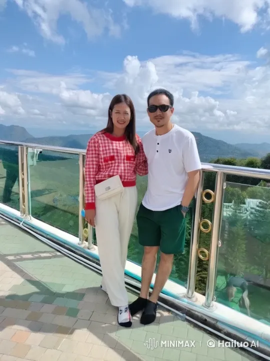 Couple Performs Dynamic Kung Fu in Mountain Panorama – AI Generated Video | Hailuo AI