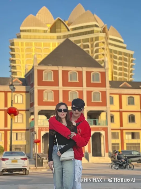 Couple's Energetic Kung Fu Display in Live2D Animation – AI Generated Video | Hailuo AI