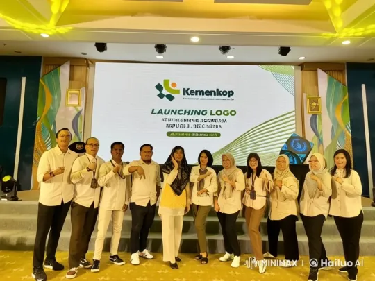 Kemenkop Launch Event Showcases Synchronized Kungfu Performance – AI Generated Video | Hailuo AI