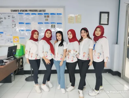 Six Women Demonstrate Synchronized Kung Fu in Animated Video – AI Generated Video | Hailuo AI