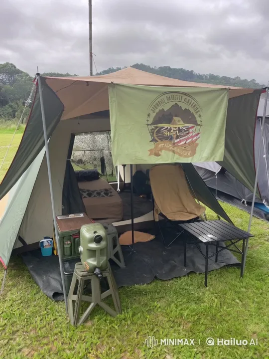 Safari Campers Malaysia's Tent Transforms into Robot – AI Generated Video | Hailuo AI