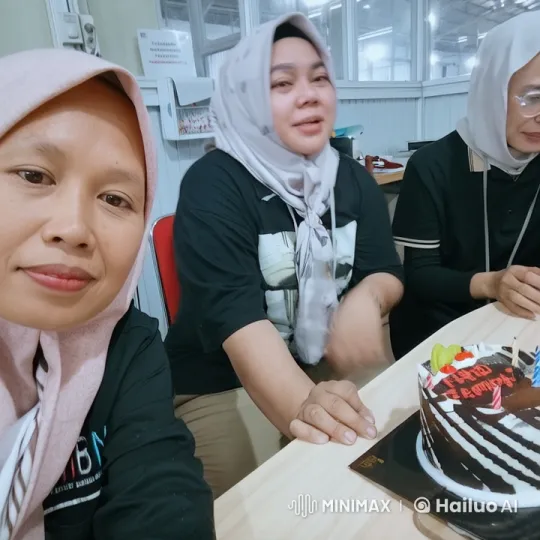 Joyous Birthday Celebration with Friends Around Chocolate Cake – AI Generated Video | Hailuo AI