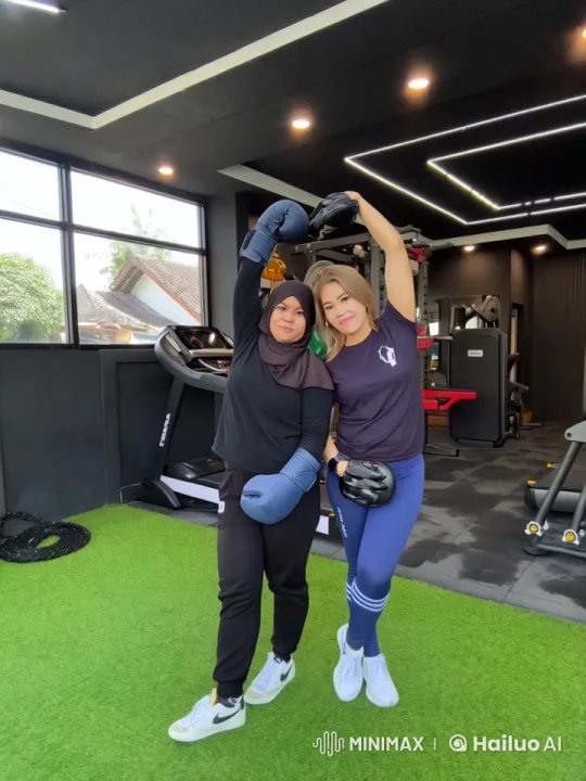 Kung Fu Display in Modern Gym Setting – AI Generated Video | Hailuo AI
