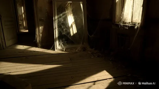 Eerie Abandoned House Captures Haunting Atmosphere – AI Generated Video | Hailuo AI