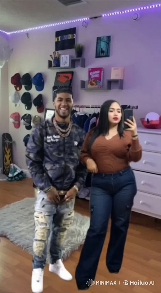 Couple's Intimate Moment Captured in Live2D Animation – AI Generated Video | Hailuo AI