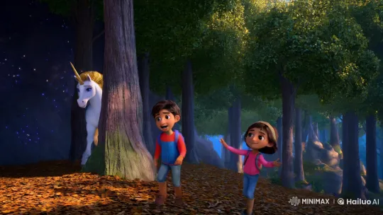 Adventurers Retrieve Unicorn's Horn in Enchanted Forest – AI Generated Video | Hailuo AI