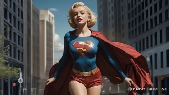 Supergirl Soars Through Cityscape in Dynamic Flight – AI Generated Video | Hailuo AI