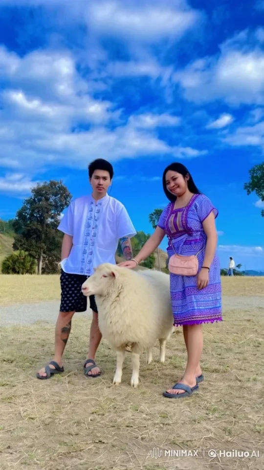 Kungfu Display in Pastoral Setting with Sheep – AI Generated Video | Hailuo AI