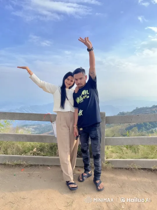 Martial Artists Showcase Skills in Scenic Setting – AI Generated Video | Hailuo AI