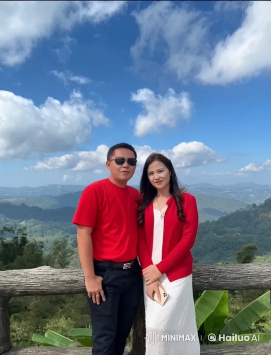 Couple Performs Dynamic Martial Arts in Scenic Mountain Setting – AI Generated Video | Hailuo AI