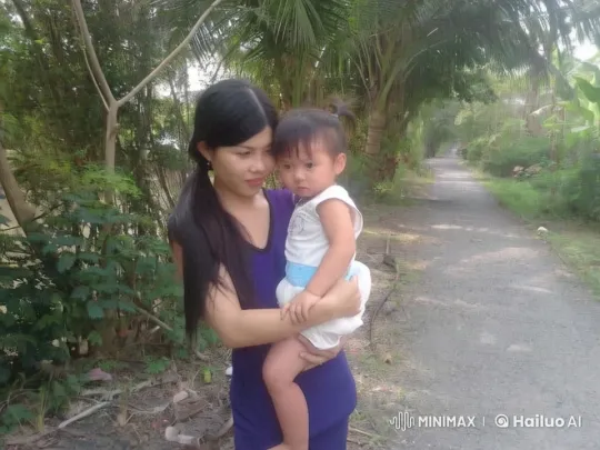 Mother and Child Practicing Kungfu in Nature – AI Generated Video | Hailuo AI