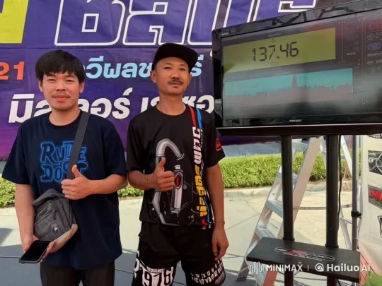 Live2D Animated Kungfu Performance at Outdoor Event – AI Generated Video | Hailuo AI