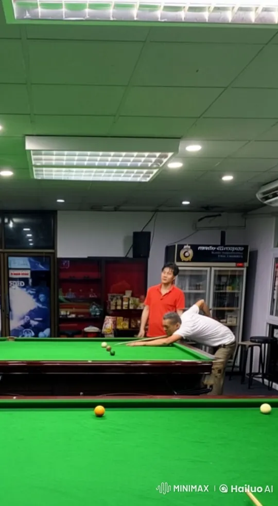 Live2D Snooker Game with Casual Ambiance – AI Generated Video | Hailuo AI