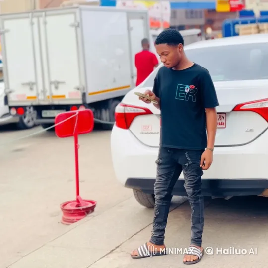 Young Man Practicing Combat Skills in Parking Lot – AI Generated Video | Hailuo AI