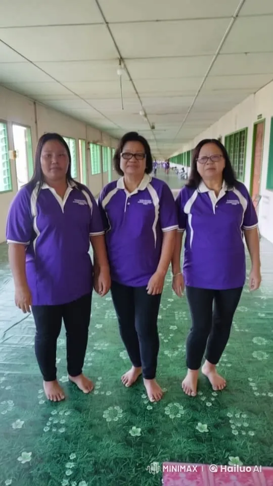 Purple Uniformed Athletes Perform Kung Fu Fight – AI Generated Video | Hailuo AI