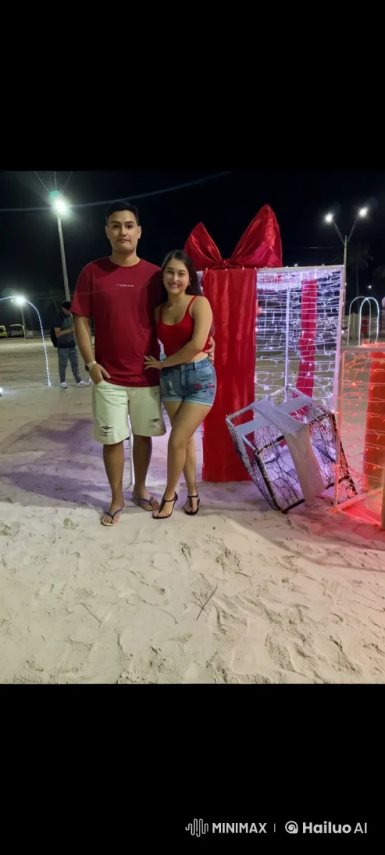 Nighttime Beach Karate Fight in Festive Atmosphere – AI Generated Video | Hailuo AI