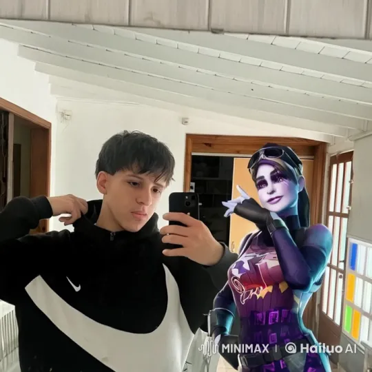 Virtual Character Shares Tender Moment in Real Room – AI Generated Video | Hailuo AI
