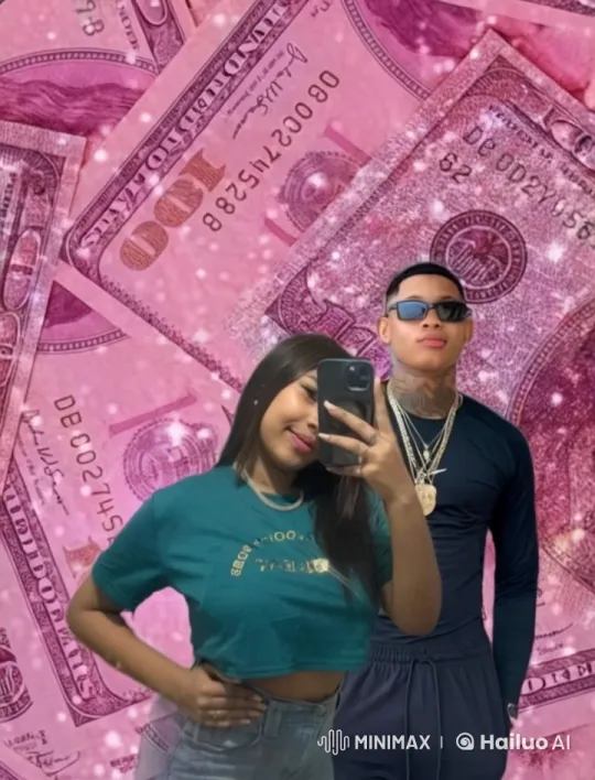 Affectionate Selfie with Sparkling Background – AI Generated Video | Hailuo AI