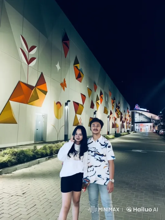 Nighttime Kung Fu Fight in Colorful Setting – AI Generated Video | Hailuo AI