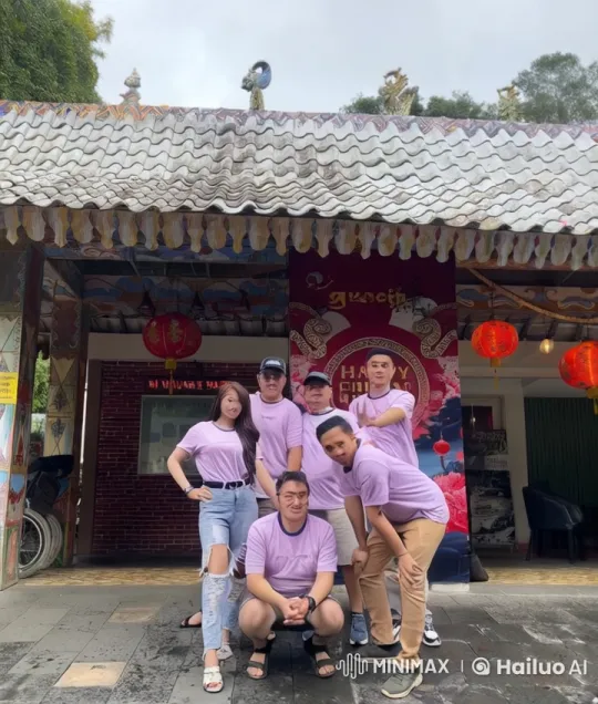 Friends Display Kungfu Skills in Festive Setting – AI Generated Video | Hailuo AI
