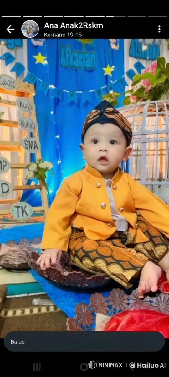 Toddler in Traditional Attire Celebrates with Playful Kung Fu Moves – AI Generated Video | Hailuo AI