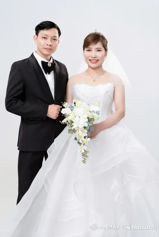 Wedding Day Kung Fu: Bride & Groom's Martial Arts Routine – AI Generated Video | Hailuo AI