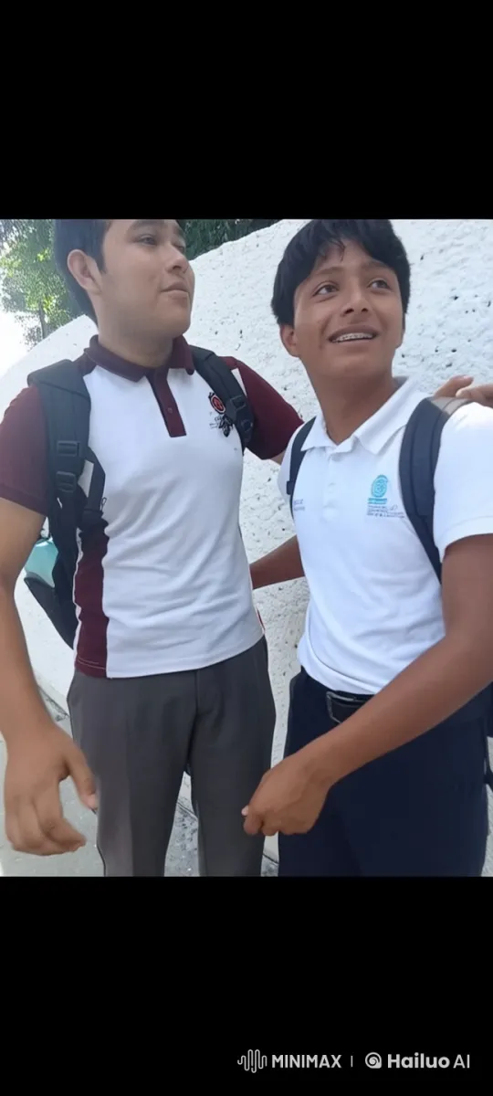 Two Boys Share a Tender Kiss in School Uniform – AI Generated Video | Hailuo AI