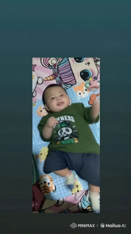Baby's Playful Kung Fu Moves in Live2D Animation – AI Generated Video | Hailuo AI