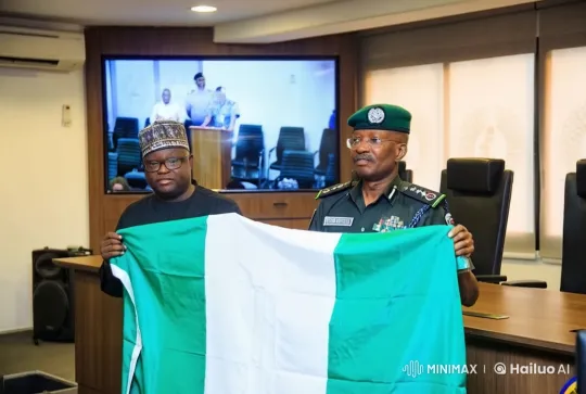 Nigerian Flag Symbolizes Unity in Kungfu Display – AI Generated Video | Hailuo AI