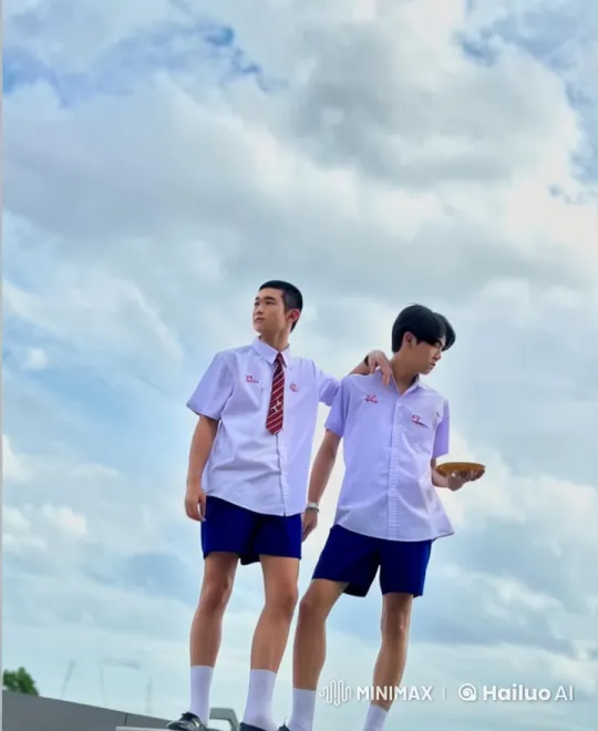 Schoolboys Display Martial Arts Prowess in Live2D Animation – AI Generated Video | Hailuo AI