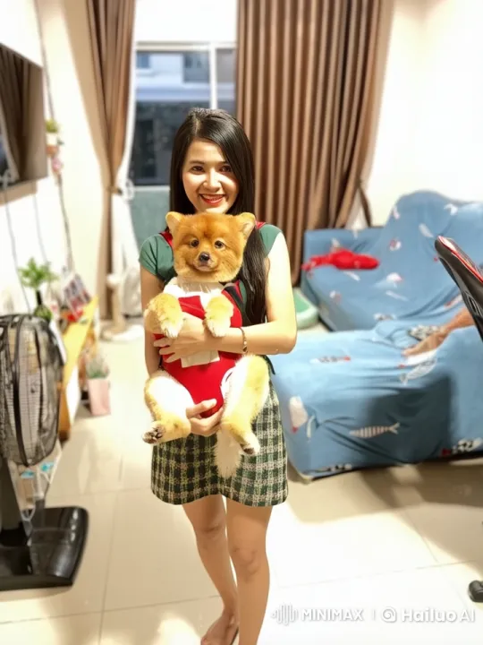 Woman and Dog Perform Playful Kung Fu in Live2D Video – AI Generated Video | Hailuo AI