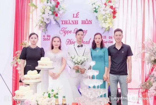 Wedding Celebration Showcases Bride and Groom's Martial Arts Skills – AI Generated Video | Hailuo AI