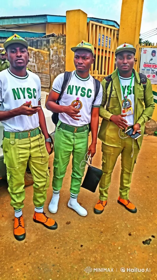 NYSC Uniformed Trio Engage in Live2D Kung-Fu Battle – AI Generated Video | Hailuo AI