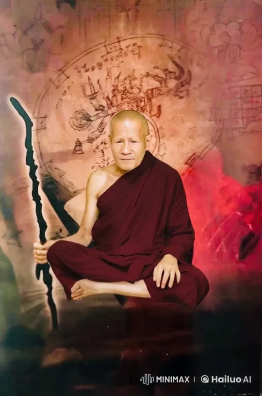 Monk Meditates with Magical Aura in Ancient Setting – AI Generated Video | Hailuo AI