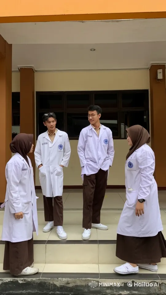 Live2D Animated Kung Fu Battle of Lab-Coated Students – AI Generated Video | Hailuo AI