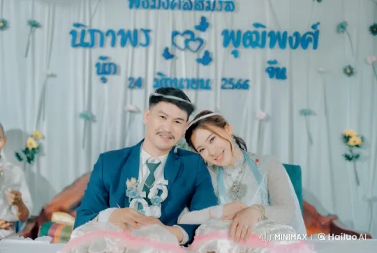 Bride Cheers as Groom Showcases Martial Arts at Wedding – AI Generated Video | Hailuo AI