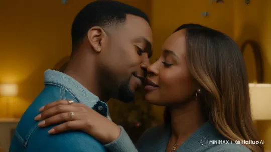 Affectionate Embrace: The Art of Kissing and Hugging – AI Generated Video | Hailuo AI