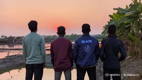 Young Men Display Kungfu Skills in Animated Live2D Video – AI Generated Video | Hailuo AI