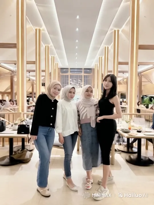 Women Brawl in Elegant Restaurant – AI Generated Video | Hailuo AI