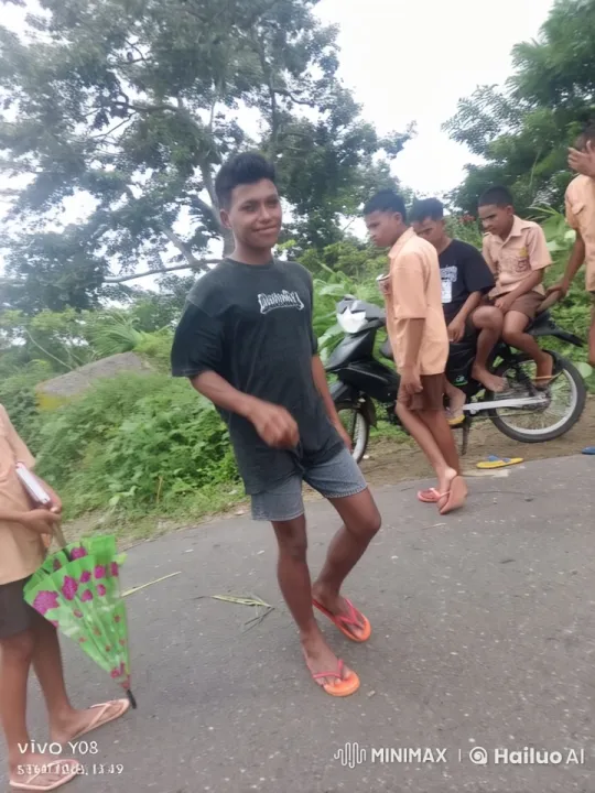 Boys Display Martial Arts Skills in Outdoor Live2D Animation – AI Generated Video | Hailuo AI