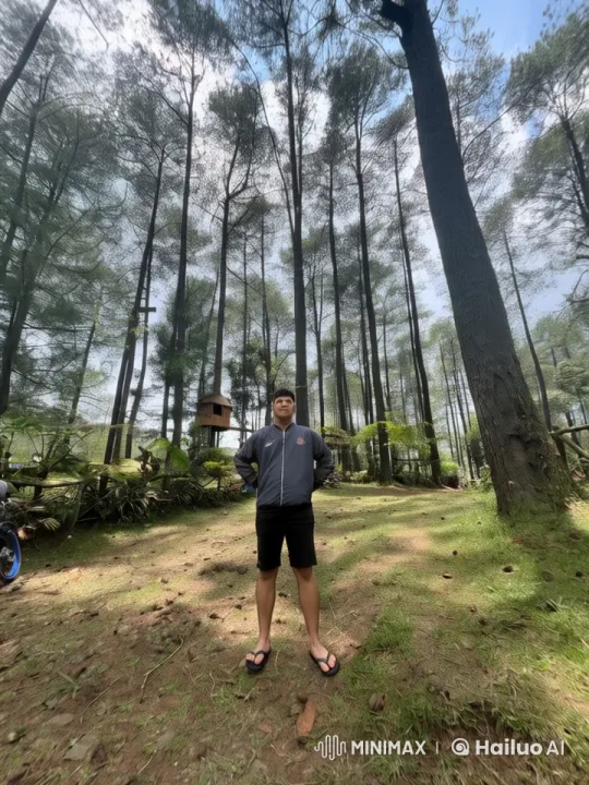 Person Transforms into a Transformer Amidst Forest Serenity – AI Generated Video | Hailuo AI