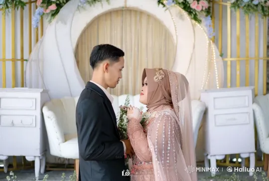 Martial Arts Wedding Hall Performance – AI Generated Video | Hailuo AI