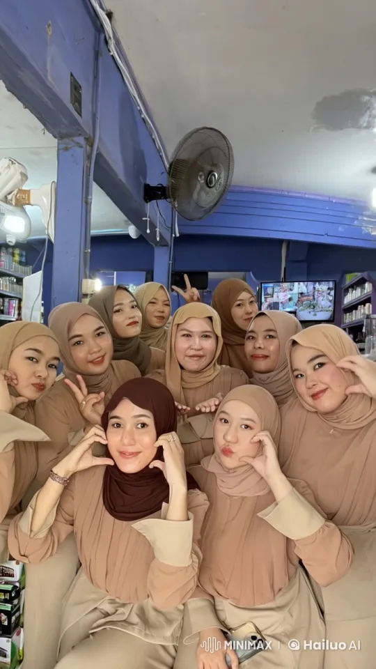 Women Practicing Kungfu in Cozy Blue Room – AI Generated Video | Hailuo AI