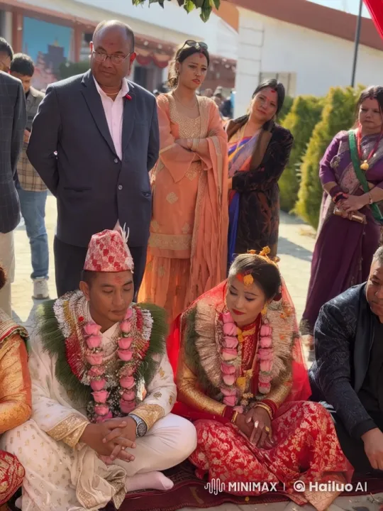 Traditional Wedding Blends with Unexpected Kungfu Display – AI Generated Video | Hailuo AI
