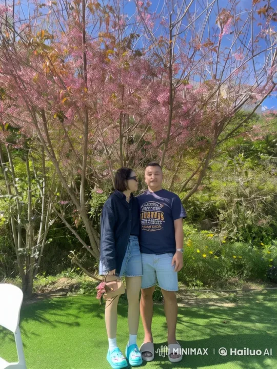 Couple's Energetic Kung Fu in Serene Garden Setting – AI Generated Video | Hailuo AI