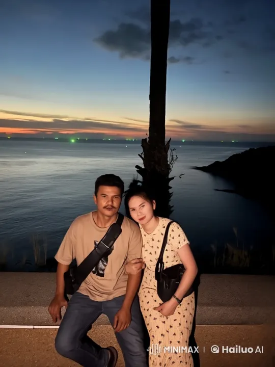 Martial Arts Display by the Sunset Sea – AI Generated Video | Hailuo AI
